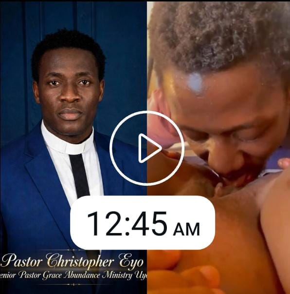 Calabar pastor exposed leaked sex tape with married woman