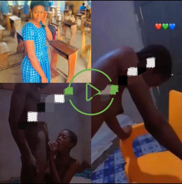 High school girl gets fuck by brother from the same family in Ghana