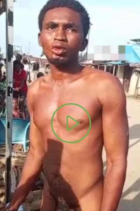 Naija pastor parade naked after caught defile church member daughter