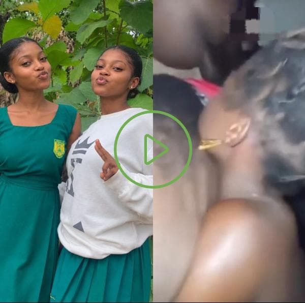 Man fuck two high school twin girls in threesome