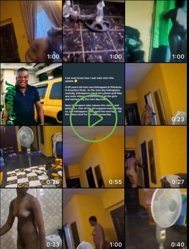 Naija viral leak- anambra man leak nude video with many ladies got exposed after being kidπapped