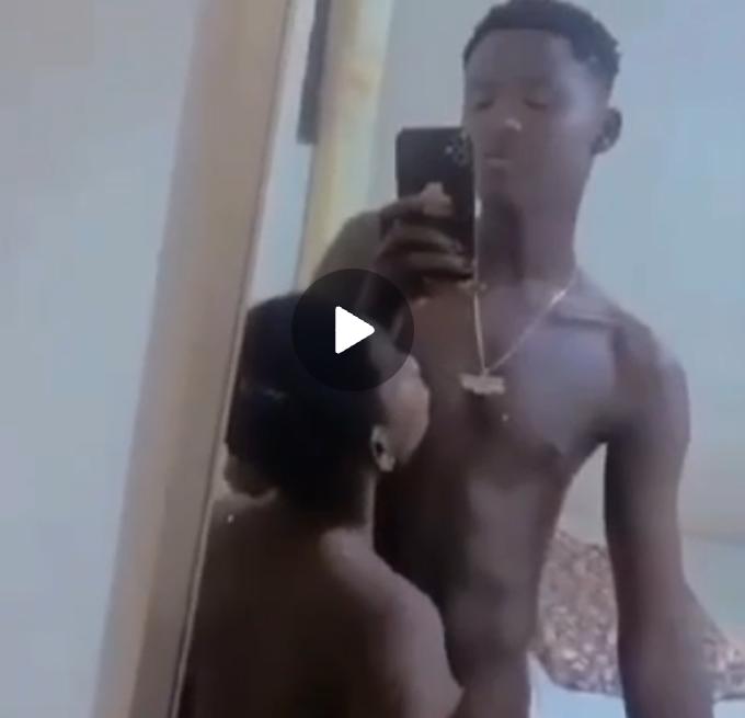 Teen high school threesome student sextape